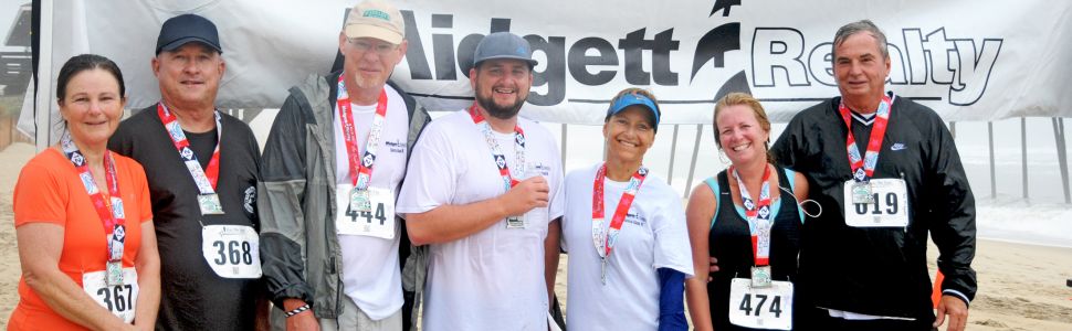 Team Midgett at the 2016 Memorial Day Shore Break 5K